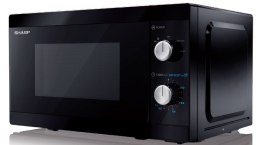 Kuchenka mikrofalowa wolnostojąca SHARP YC-MS01E-B (800W /20L /Czarny)