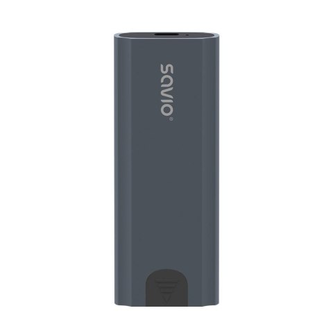 Obudowa na dysk M.2 SDD NVMe SAVIO AK-67, USB 3.1 Gen.2, 10 Gbps, szara