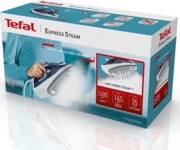 Żelazko parowe TEFAL Express Steam FV2837E0 FV2837E0 (2400W /Niebiesko-biały)