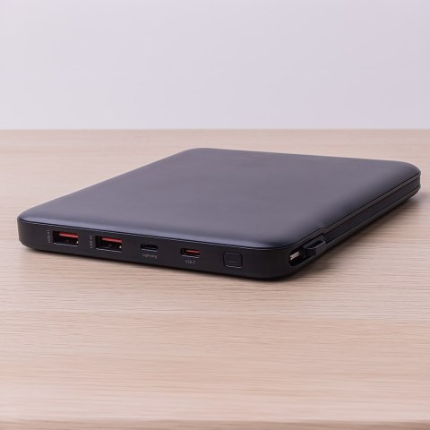 Forever power bank do laptopa TB-200 100W 20000 mAh czarny Forever power bank do laptopa TB-200 100W 20000 mAh czarny