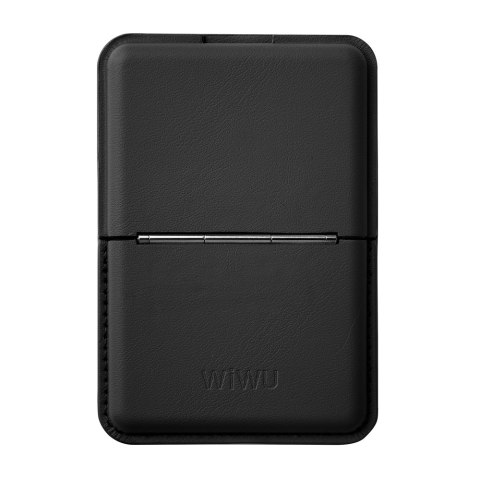WIWU Magnetyczna nakładka portfel na telefon MW-001 czarny WIWU Magnetyczna nakładka portfel na telefon MW-001 czarny