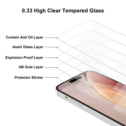 Szkło hartowane 2,5D Premium do Samsung Galaxy M35 5G Szkło hartowane 2,5D Premium do Samsung Galaxy M35 5G