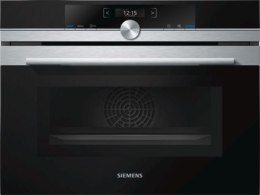 Piekarnik z kuchenką mikrofalową Do zabudowy w słupku SIEMENS iQ700 CM 633GBS1