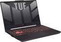 ASUS TUF Gaming A15 (15.6"/R9 7940HS/RTX4070/16GB/SSD512GB/Czarno szary)