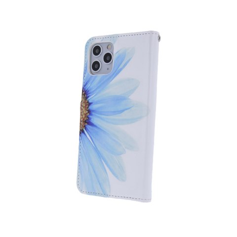 Etui Smart Trendy Bloom do Samsung Galaxy A12 / M12 niebieskie Etui Smart Trendy Bloom do Samsung Galaxy A12 / M12 niebieskie