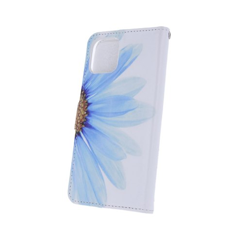 Etui Smart Trendy Bloom do Samsung Galaxy A12 / M12 niebieskie Etui Smart Trendy Bloom do Samsung Galaxy A12 / M12 niebieskie