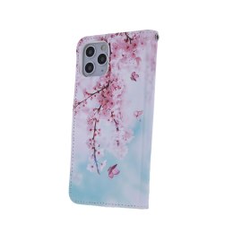 Etui Smart Trendy Bloom do Samsung Galaxy A12 / M12 różowe