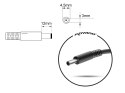 Zasilacz Mitsu 19.5v 4.62a (4.5x3.0 pin) 90W do Dell