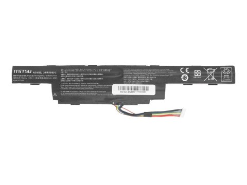 Bateria Mitsu do Acer Aspire E5-475, E5-575 - 10.8V Bateria Mitsu do Acer Aspire E5-475, E5-575 - 10.8V