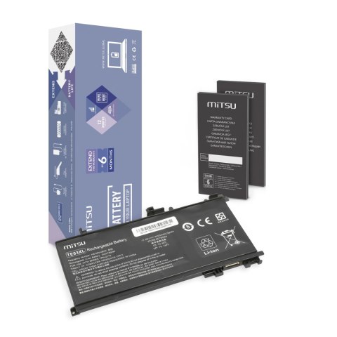 Bateria Mitsu do HP Omen 15, Pavilion 15 - 11.55V