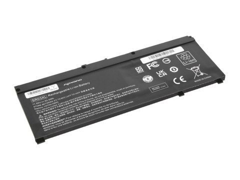 Bateria Movano do HP Pavilion Gaming 15, 17 Bateria Movano do HP Pavilion Gaming 15, 17