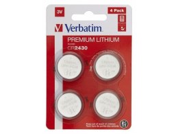 Bateria Verbatim CR2430 (4 szt blister)