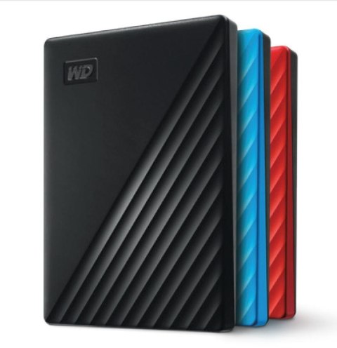 Dysk WD My Passport 4TB 2,5" USB 3.0 blue