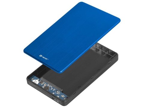 Obudowa na dysk Tracer USB 3.0 HDD/SSD 2.5'' SATA 724 AL niebieska