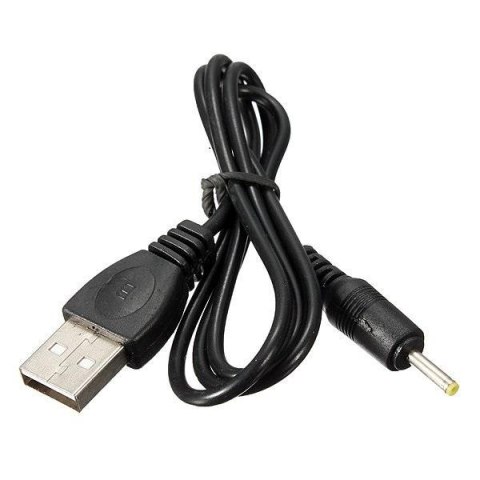 Kabel adapter Akyga AK-DC-02 USB A (M) - 2.5 x 0.7 mm