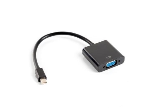 Kabel adapter Lanberg AD-0006-BK mini Displayport (M) -> VGA (F) czarny