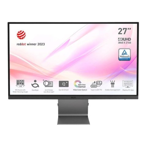 Monitor MSI 27" Modern MD271UL 2xHDMI DP USB-C