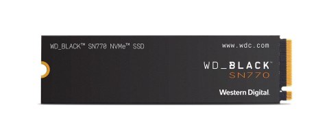 Dysk SSD WD Black SN770 250GB M.2 2280 PCIe NVMe (4000/2000 MB/s) WDS250G3X0E