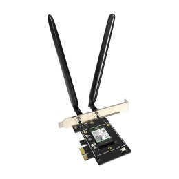 Karta Sieciowa Tenda E33 WiFi 6E 5400Mb/s AX5400 TriBand PCIe + Bluetooth 5.0