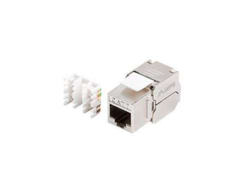 Moduł Keystone Lanberg gniazdo beznarzędziowy RJ45 -> LSA 180° FTP kat.7