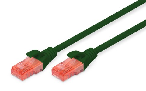 Patchcord DIGITUS UTP kat. 6 3m PVC zielony