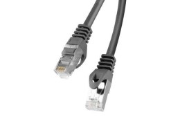 Patchcord Lanberg FTP kat.6 1m czarny