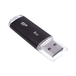 Pendrive Silicon Power ULTIMA U02 8GB 2.0 plastic Black