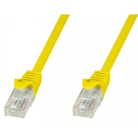 PatchCord Techly Cat.5e UTP CCA 3m żółty