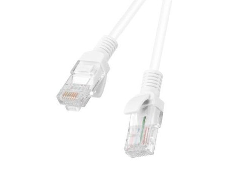 Patchcord Lanberg UTP kat.5e 2m biały