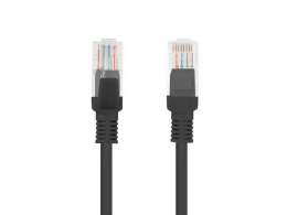 Patchcord Lanberg UTP kat.5e 30m czarny fluke passed