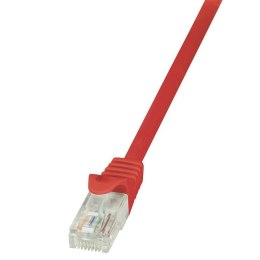 Patchcord LogiLink CP1054U CAT5e U/UTP 2m, czerwony