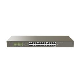 Switch zarządzalny Tenda TEG1124P-24-250W 24-port 1GbE PoE 250W