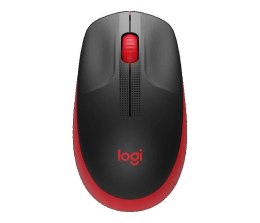 Mysz bezprzewodowa Logitech M190 optyczna czerwona