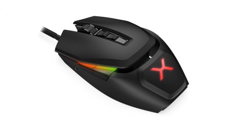 Mysz przewodowa KRUX BOT RGB optyczna Gaming czarna