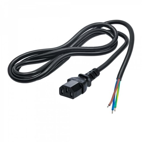 Kabel zasilający Akyga AK-OT-02A bez zakończenia CEE 13 250V/50Hz 1.5m