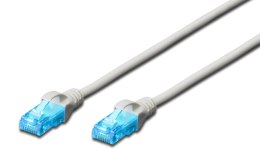 Patchcord DIGITUS UTP kat. 5e 25m PVC biały