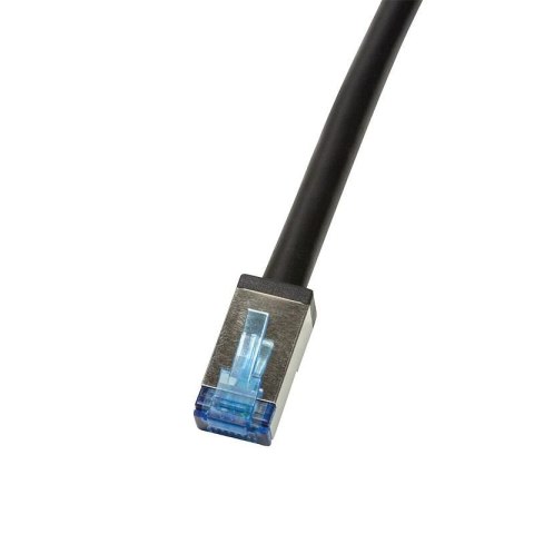 Patchcord LogiLink CQ7093S Cat.6A S/FTP PVC+PE 10m czarny