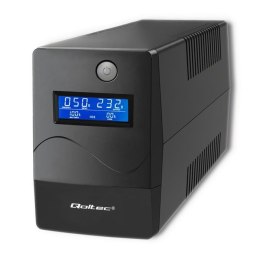 Zasilacz awaryjny UPS Qoltec Monolith | 450VA | 240W | LCD | USB | RJ45