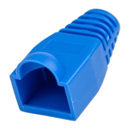 Unitek Osłona wtyku RJ45, 6 mm, 100 szt. niebieska