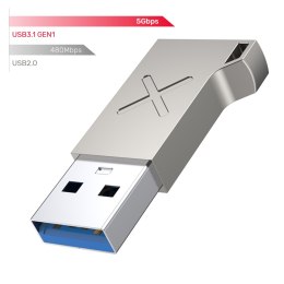 Unitek adapter USB-A na USB-C 3.1 Gen1 A1034NI