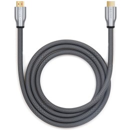 Unitek przewód LUX HDMI 2.0 oplot 10M