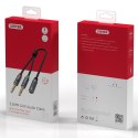 Unitek przewod miniJack 3,5mm (F) - 2x 3,5mm (M)