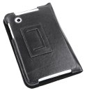 Etui czarne dedykowane do Samsung Galaxy Tab P3100 (skóra naturalna)