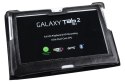 Etui czarne dedykowane do Samsung Galaxy Tab P5100 (skóra naturalna)