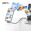 Unitek Kabel USB-C kątowy 90° PD100W 5m