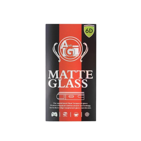 Szkło hartowane 6D matowe do Xiaomi Redmi 13C 4G / 5G czarna ramka Szkło hartowane 6D matowe do Xiaomi Redmi 13C 4G / 5G czarna ramka